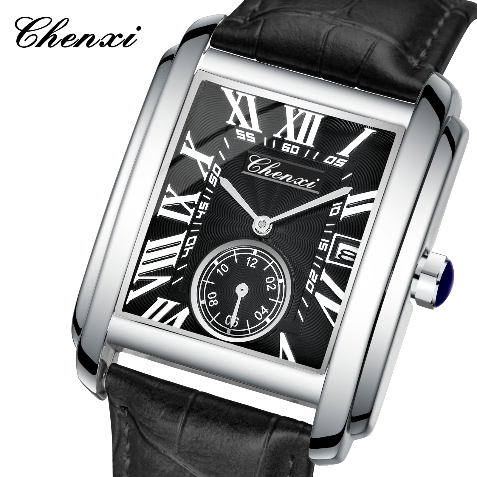 Leather Watch Band Men - Chenxi 8216 새로운 패션 소년 클래식