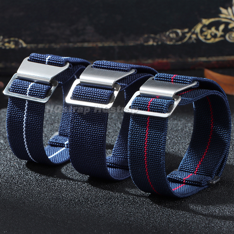 18/20/22mm 탄성 나일론 시계 스트랩 멀티 컬러 - Parachute Strap Elastic 리뷰 및 가격