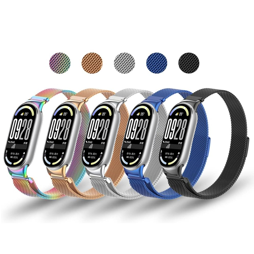 샤오미 미밴드 10 9 8 NFC 시계 액세서리용 마그 - Milanese Loop Magnetic 리뷰 및 가격