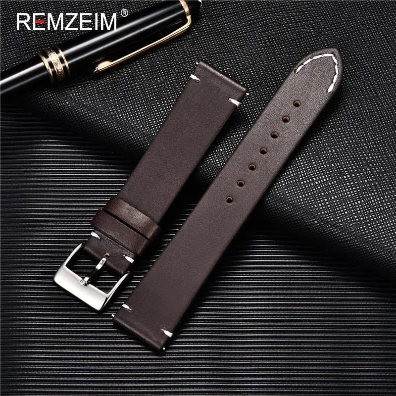 가죽 시계 밴드 스트랩, 퀵 릴리스 시계 스트랩, 소가 - Leather Strap Quick Release 리뷰 및 가격