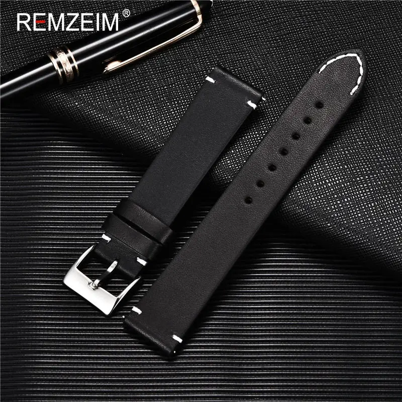 가죽 시계 밴드 스트랩, 퀵 릴리스 시계 스트랩, 소가 - Leather Strap Quick Release 리뷰 및 가격