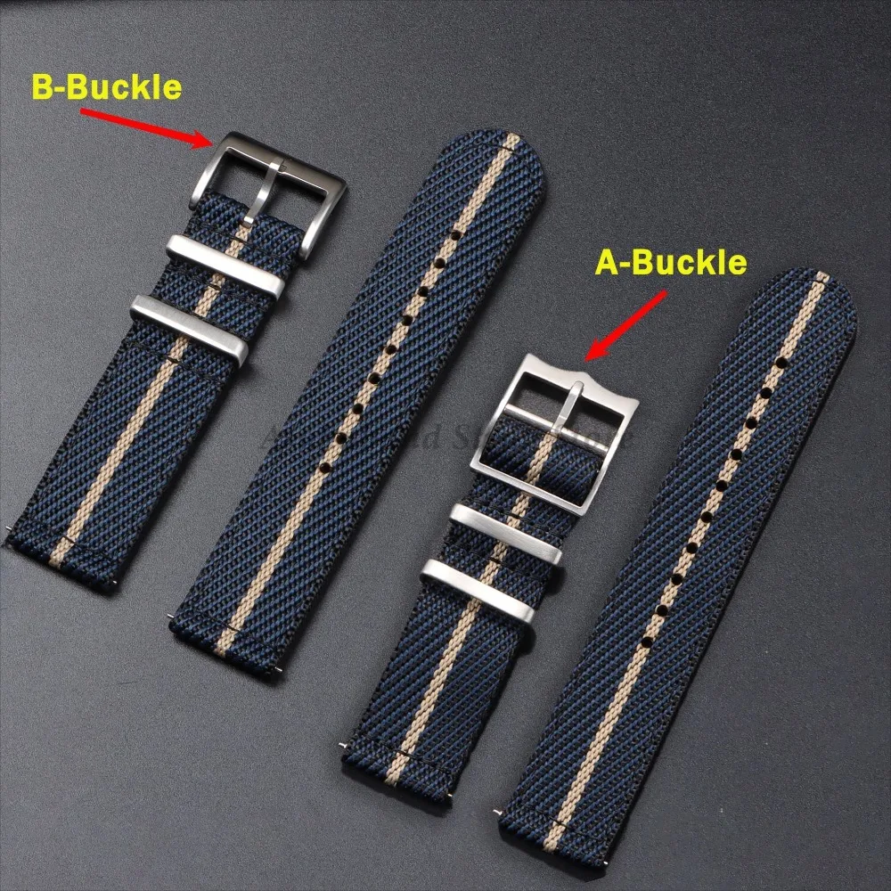 오메가, 튜더 시계용 20mm 22mm 퀵 릴리즈 나일 - Nato Strap Nylon 리뷰 및 가격