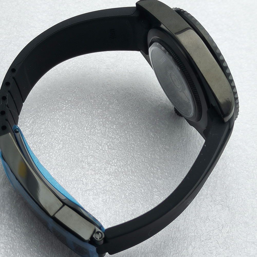 40MM NH36 시계 블랙 남성용 스테인레스 스틸 기 - Stainless Bracelet Diver 리뷰 및 가격