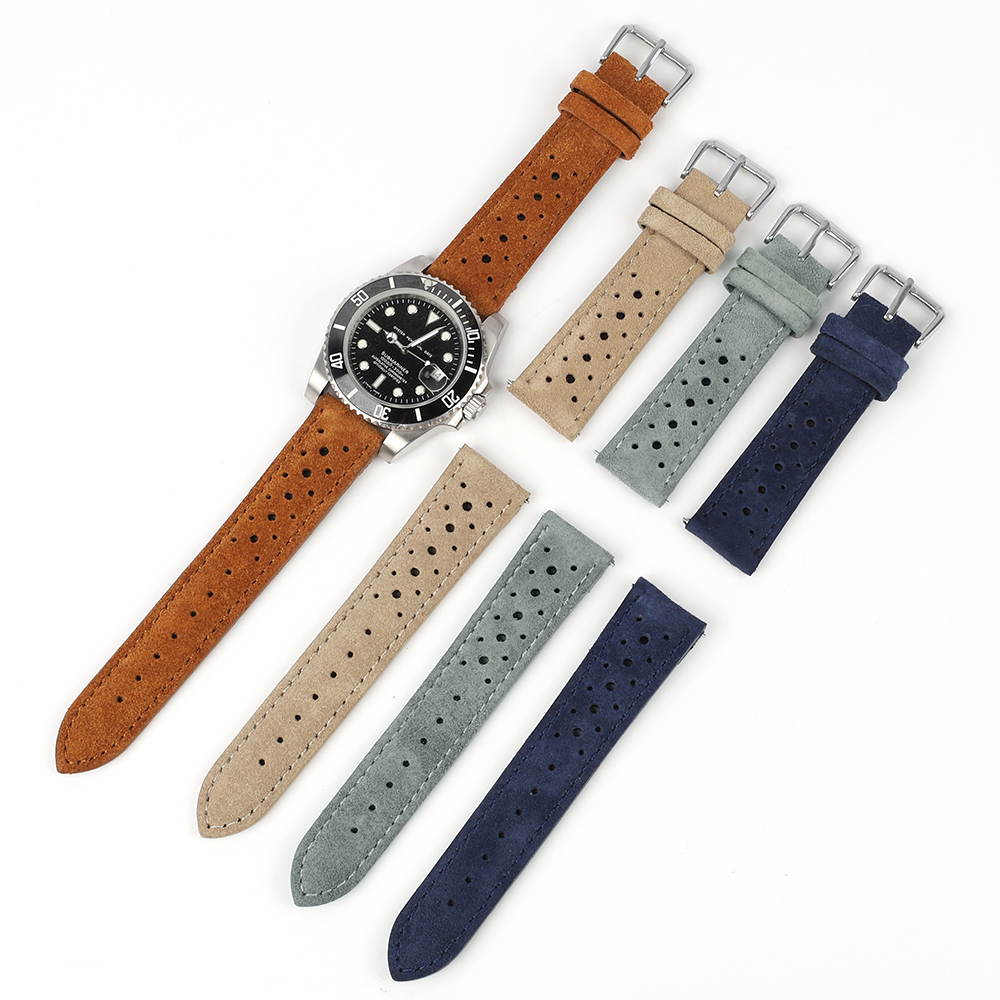 스웨이드 가죽 시계 밴드 18mm 19mm 20mm 2 - Suede Strap Watch 리뷰 및 가격