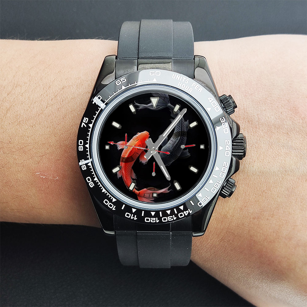 맞춤형 크리에이티브 VK63 시계 39.3mm 남성용  - Stainless Bracelet Diver 리뷰 및 가격