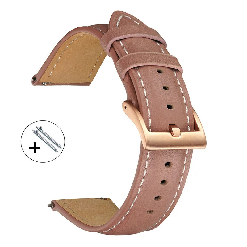 14mm 16mm 18mm 20mm 22mm 천연 가죽 - Leather Strap Quick Release 리뷰 및 가격
