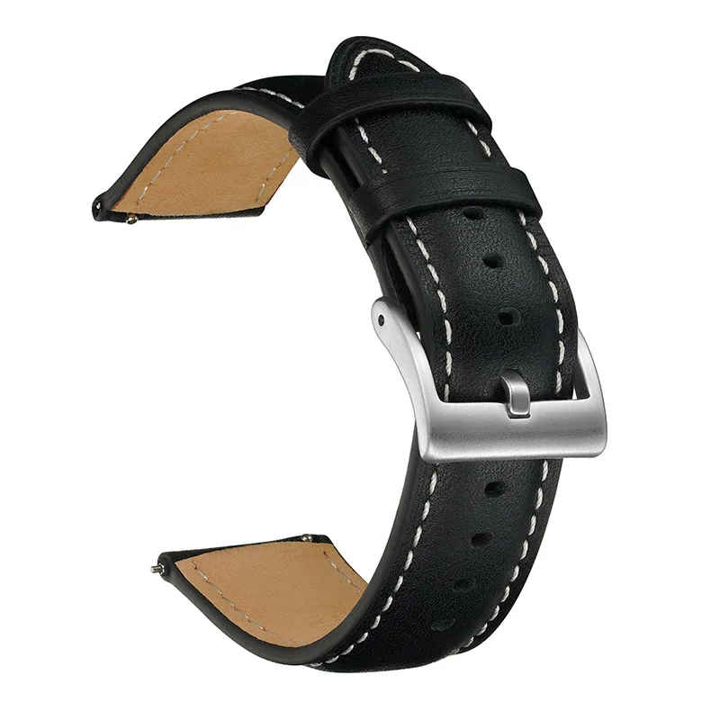 14mm 16mm 18mm 20mm 22mm 천연 가죽 - Leather Strap Quick Release 리뷰 및 가격