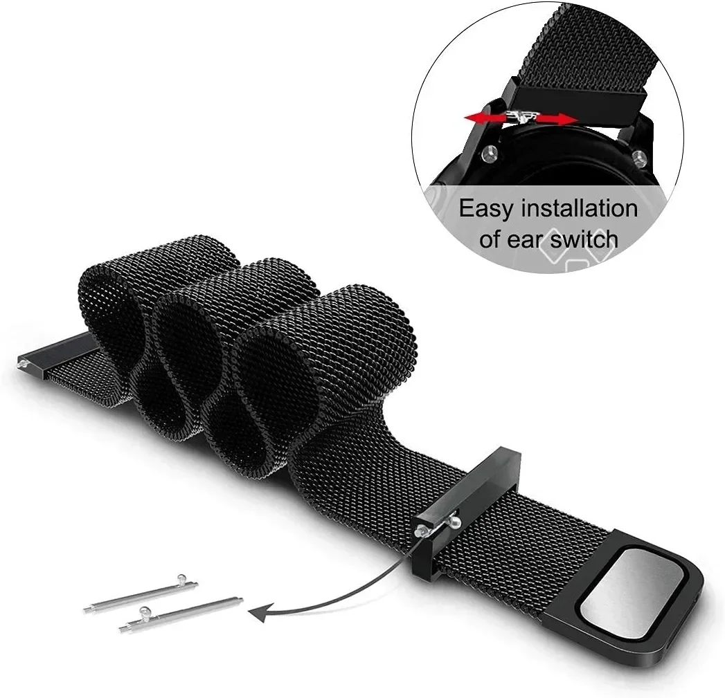 샤오미 워치 S4 41mm용 18mm 밀라니즈 루프 스 - Milanese Loop Magnetic 리뷰 및 가격