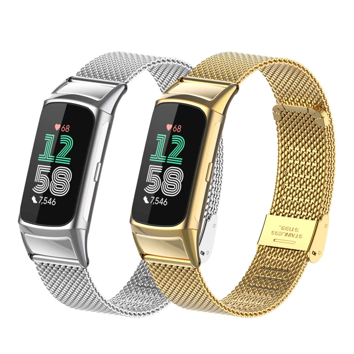 Fitbit Charge 5/6 스테인리스 스틸 메쉬  - Mesh Strap Metal 리뷰 및 가격
