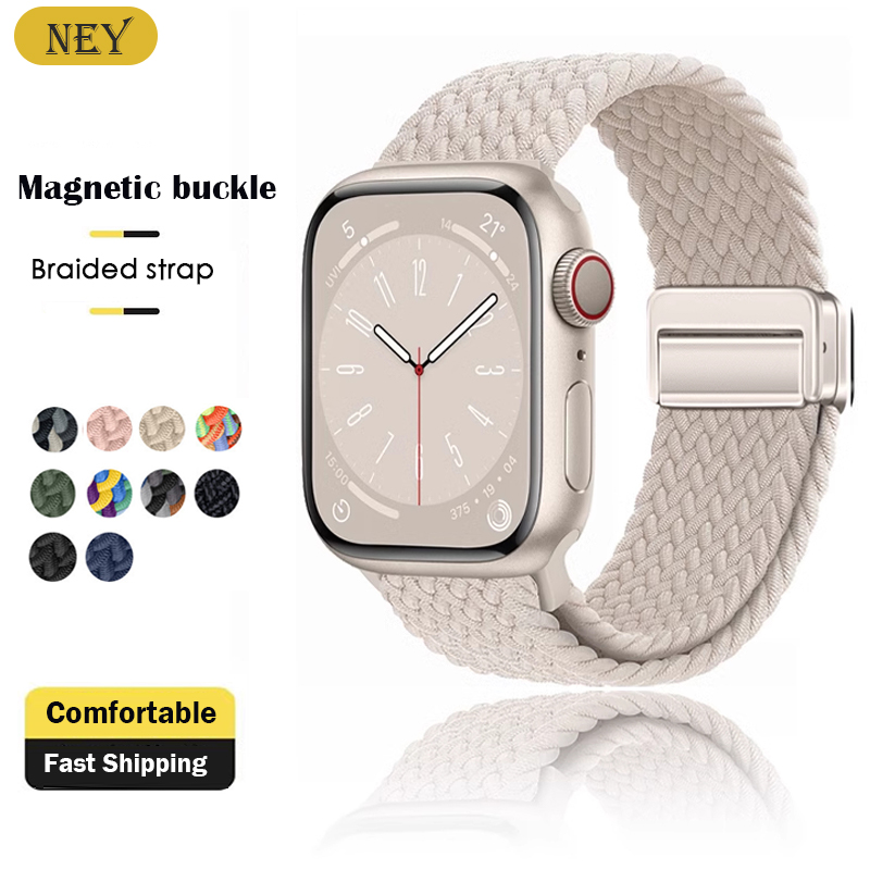 Apple Watch 밴드 용 땋은 스트랩 40mm 4 - Milanese Loop Magnetic 리뷰 및 가격