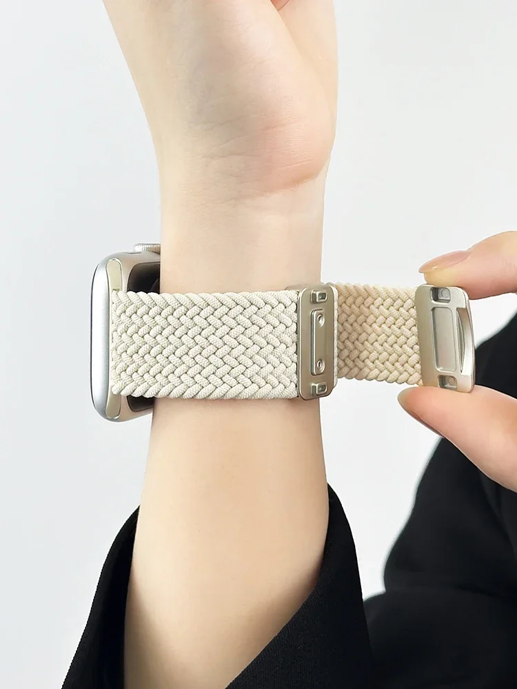 Apple Watch 밴드 용 땋은 스트랩 40mm 4 - Milanese Loop Magnetic 리뷰 및 가격