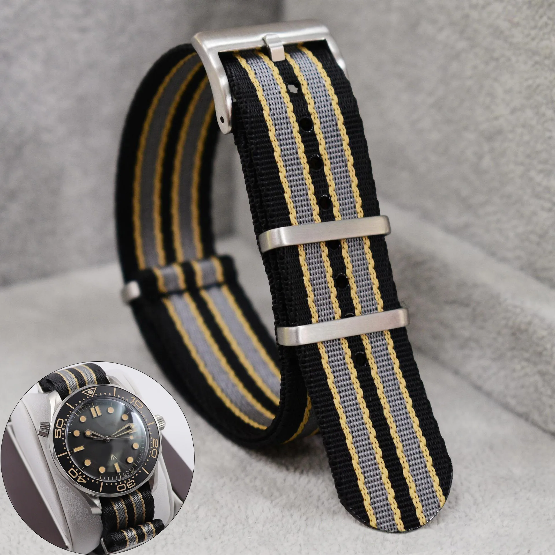 롤렉스 프리미엄 소프트 유니버설 스포츠 시계 밴드 용  - Nato Strap Nylon 리뷰 및 가격